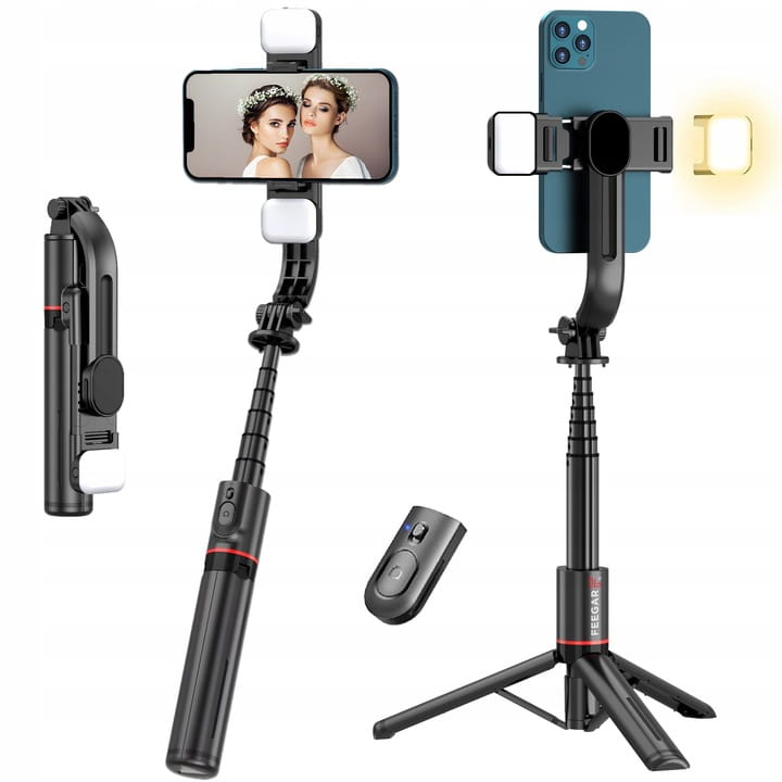 FEEGAR KIJEK SELFIE STICK TRIPOD BLUETOOTH STATYW PREZENT