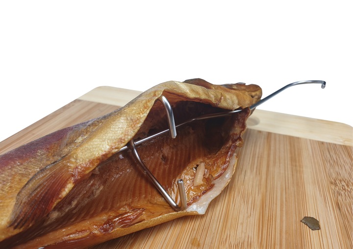 H-324 hak do wędzenia ryb potrójny wędzarniczy do pstrąga makreli