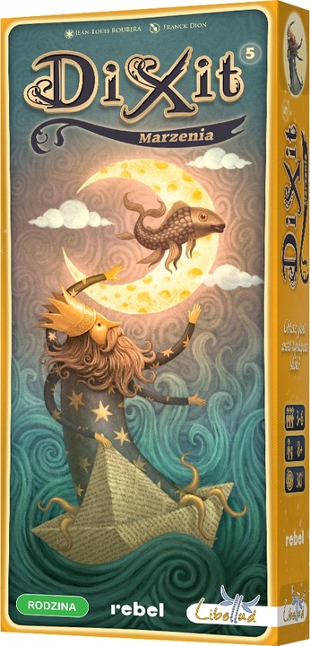 Dixit 5: Marzenia dodatek do gry Dixit 84 nowe karty