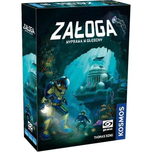 ZAŁOGA WYPRAWA W GŁĘBINY - Gra planszowa karciana GALAKTA