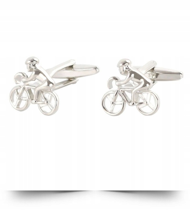 Spinki do mankietów wzór KOLARZ