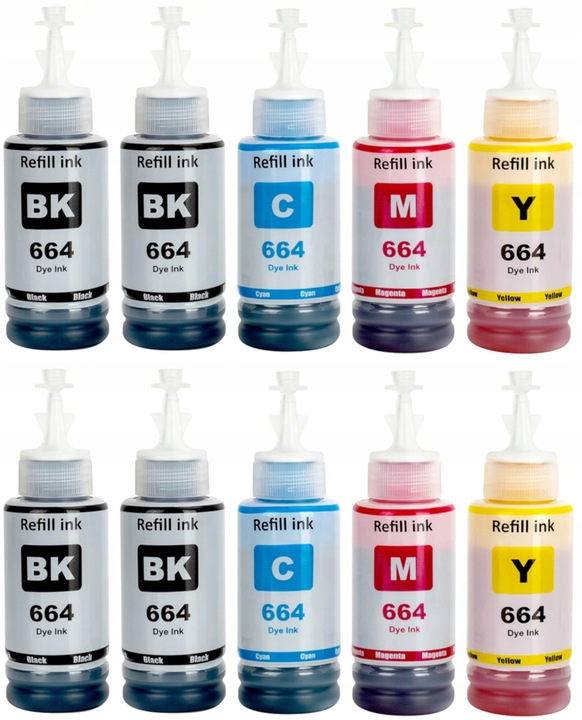 TUSZ 664 XL DO DRUKARKI EPSON ECOTANK L3070 L3060 L3050