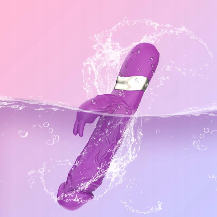 damski wibrator łechtaczk posuwisty z 7 różnymi funkcjami wibracji APP