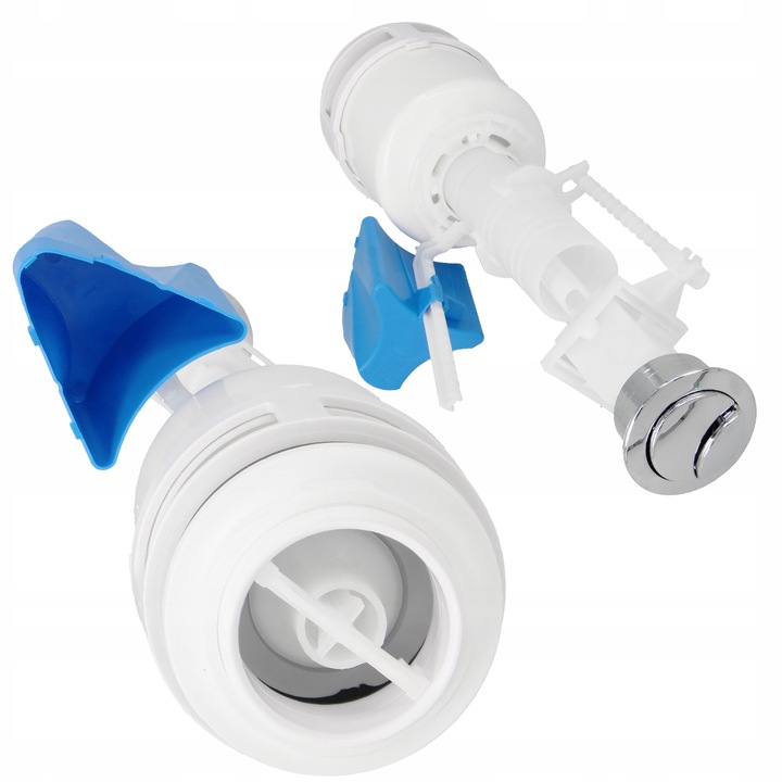 ZAWÓR SPUSTOWY SPŁUCZKI Uniwersalny DWUFUNKCYJNY Przycisk Spłukujący WC