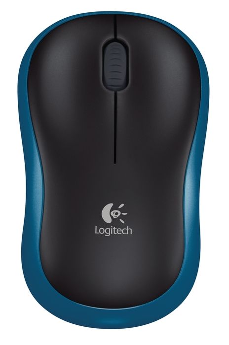 Myszka bezprzewodowa Logitech M185 910-002239 niebieska