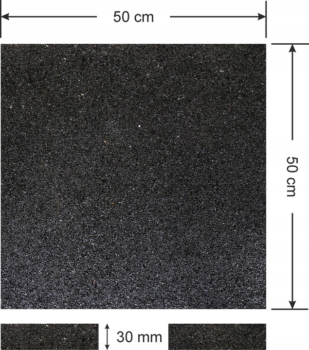 podest martwy ciąg sbr 30mm guma wygłuszenie