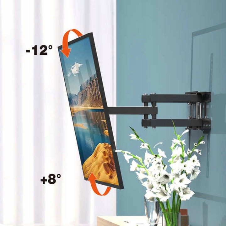 UCHWYT DO TELEWIZORA 26-65 CALI SOLIDNY OBROTOWY REGULOWANY EXTRA