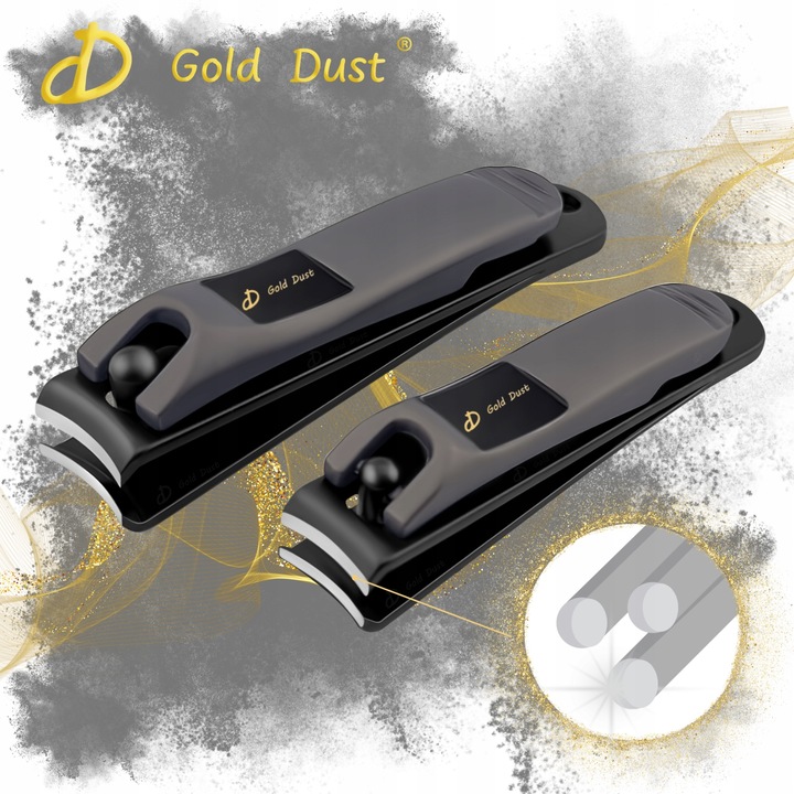 OBCINACZ DO PAZNOKCI GRUBYCH DUŻY ZESTAW CĄŻKI OBCINACZKI SKÓREK 2szt STAL