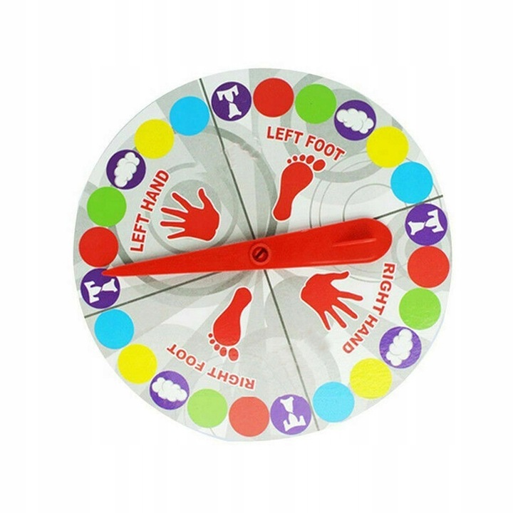 TWISTER RODZINNA GRA ZRĘCZNOŚCIOWA MATA TARCZA ID ERLI: 46