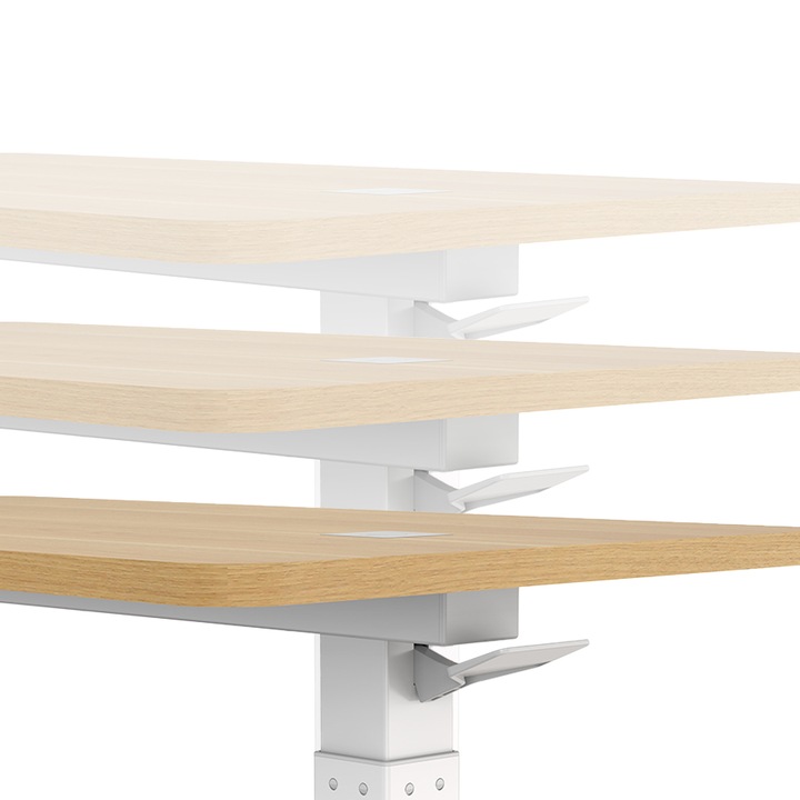 Małe Biurko na kółkach 66-106 cm Udźwig 7 kg Stolik pod laptopa obok łóżka