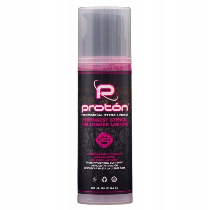 PROTON PINK AIRLESS | Professional Stencil | 250ml | Żel do odbijania