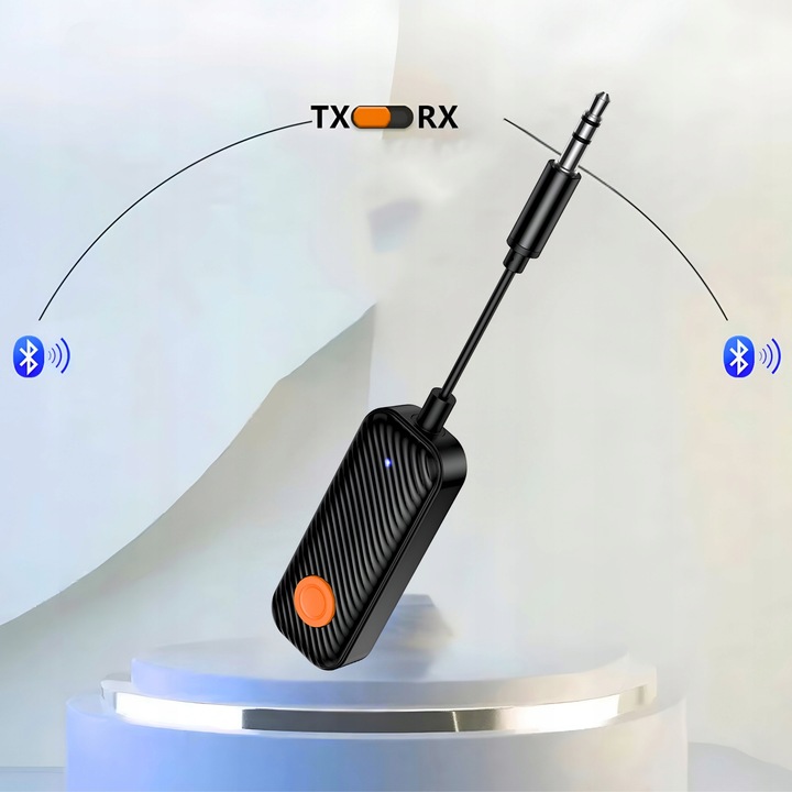 TRANSMITER ODBIORNIK NADAJNIK 2W1 BLUETOOTH 5.4 RX TX AUDIO AUX JACK