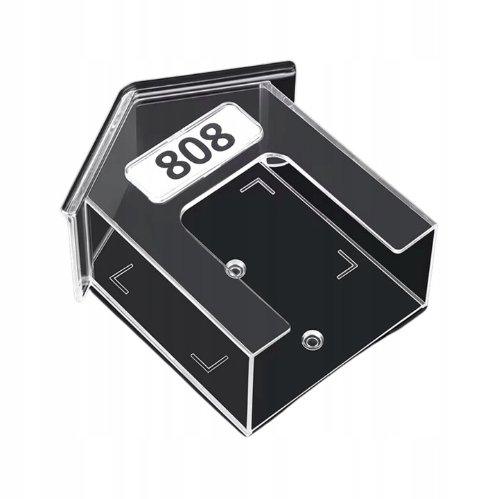 DASZEK OCHRONNY DO DZWONKA BEZPRZEWODOWEGO OSŁONA PRZYCISKU PRZEŹROCZYSTA