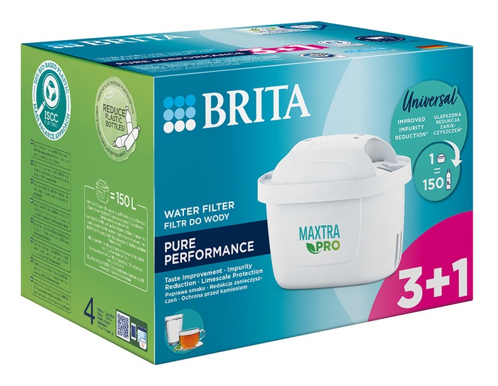 Filtr wody wkład do dzbanka Brita Maxtra PRO Pure Performance 3+1 BOX