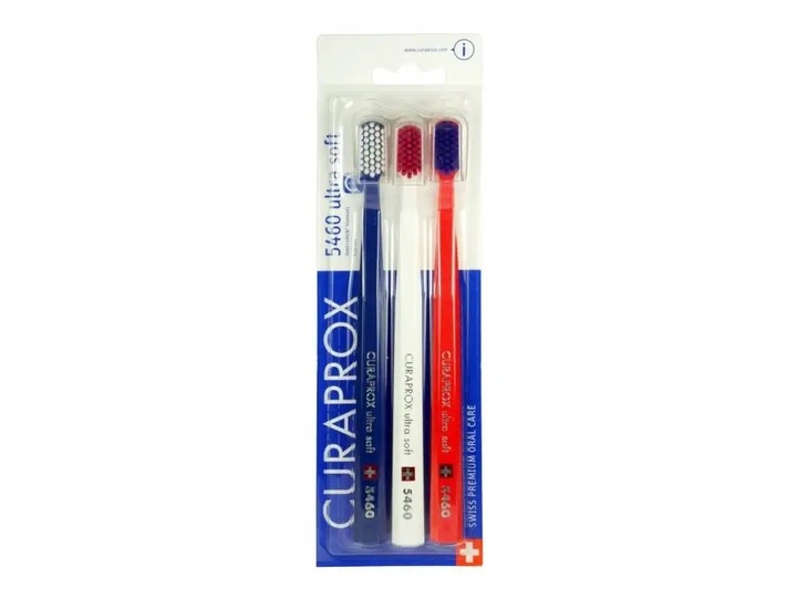 CURAPROX CS5460 zęb.kart.Ultrasoft 3szt.