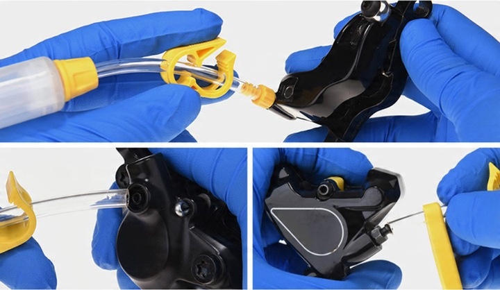 Zestaw BOX do odpowietrzania hamulców rowerowych 2x OLEJ mineralny EZmtb