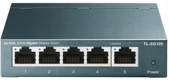 SWITCH TP-LINK TL-SG105 GIGABIT 5 PORTÓW 1000 Mb/s