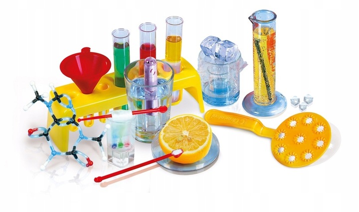 CLEMENTONI LABORATORIUM CHEMICZNE 150 doświadczeń dla dzieci +8 lat