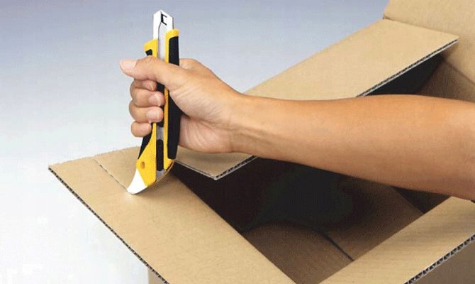 OLFA NÓŻ SEGMENTOWY Z OSTRZEM OSTRY ExcelBlack X-Design L5-AL 18mm