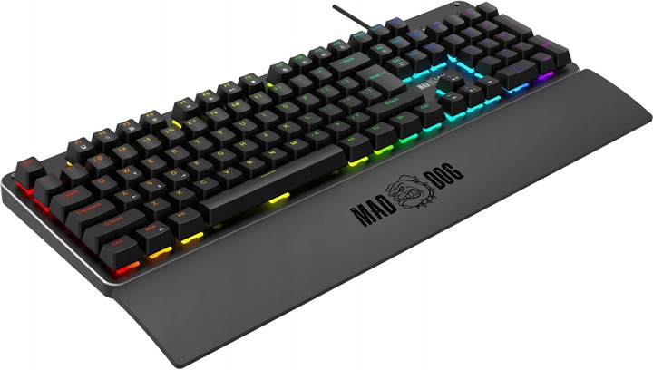 Klawiatura MAD DOG GK600 Outemu Red Czarny