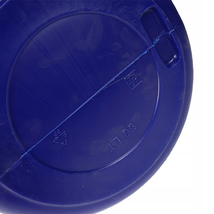 BECZKA PLASTIKOWA 60L DO KISZENIA KAPUSTY NA WODĘ DESZCZÓWKĘ ZAKRĘTKA ATEST