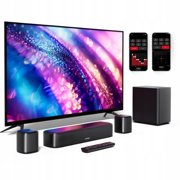 Soundbar subwoofer głośnik Ultimea Aura A30 5.1 kanały APP