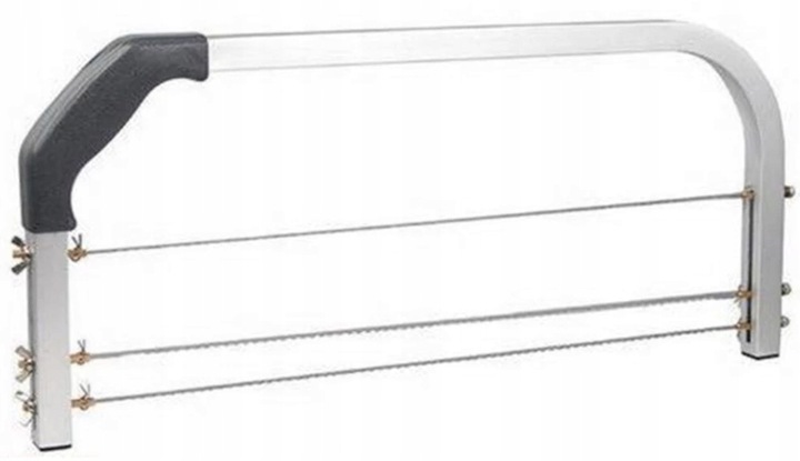 NÓŻ DO CIĘCIA TORTU CIASTA BISZKOPTU STRUNA 3 REGULOWANE OSTRZA