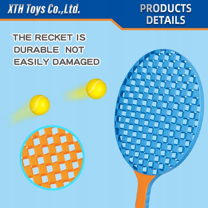 Zestaw dla dzieci do gry badmington i tenisa