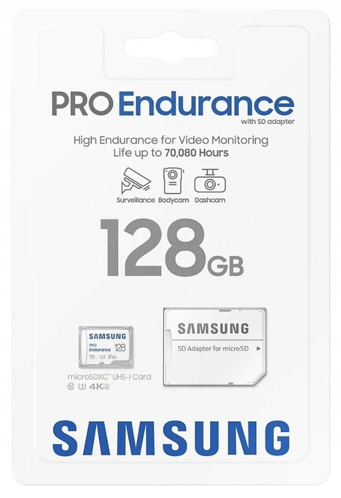 Karta microSDXC Samsung PRO Endurance 128GB
