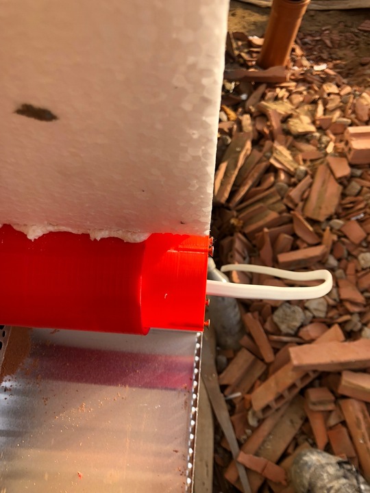 Puszka elektryczna elewacyjna 200 mm do ociepleń, do styropianu,