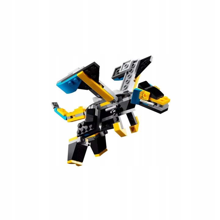 LEGO 3 w 1 - Super Robot, Samolot lub Smok (31124)