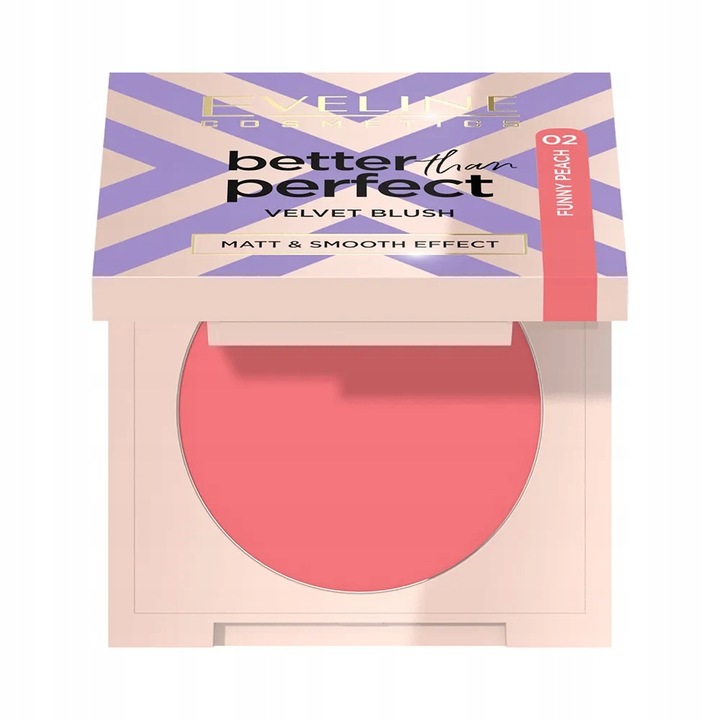 Eveline Cosmetics Better than perfect róż do policzków prasowany No 02