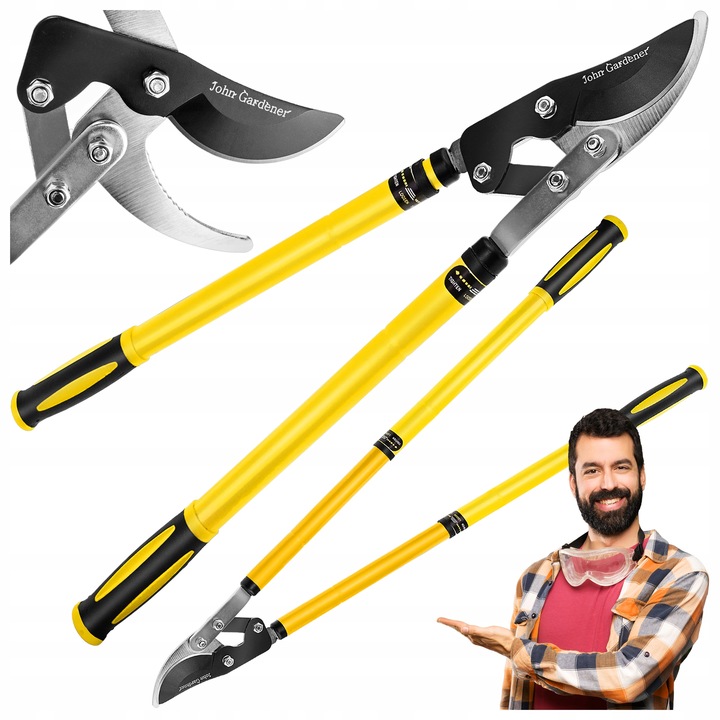 Sekator Do Gałęzi SEKATOR TELESKOPOWY Ogrodowy Przegubowy Nożyce