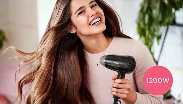 Suszarka do włosów składana turystyczna Philips Essential 1200W