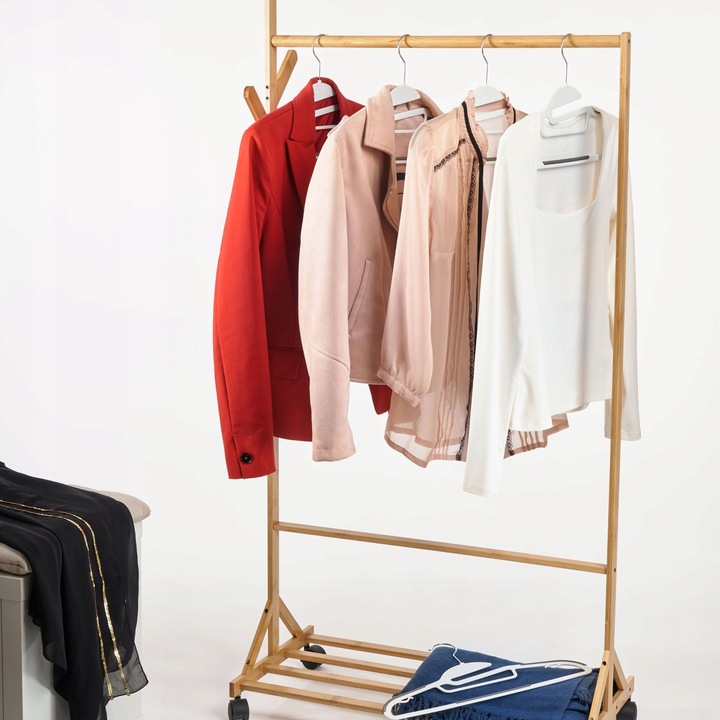 WIESZAKI NA UBRANIA PLASTIKOWE ANTYPOŚLIZGOWE WIESZAKI DO SZAF X20