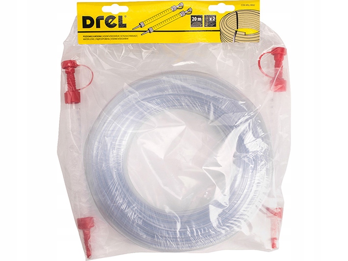 POZIOMICA POZIOMNICA WODNA Z WĘŻEM WĘŻOWA SZLAUFWAGA 20m DREL