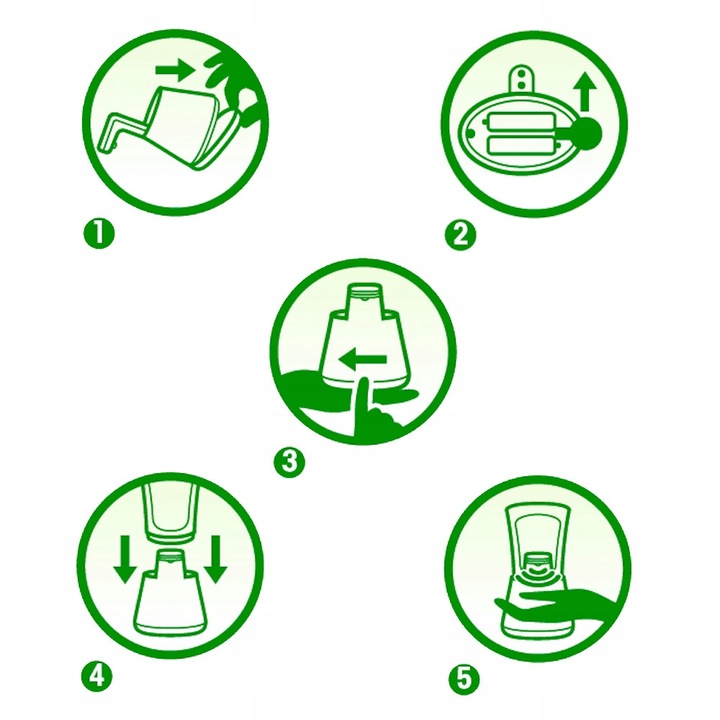 DETTOL Bezdotykowy Aplikator do Mydła w Płynie Wkład Komplet