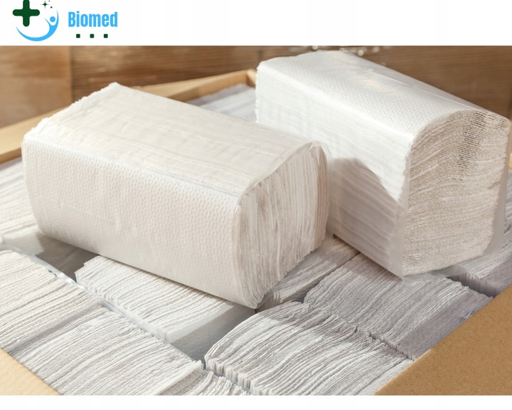 Ręcznik Papierowy ZZ Bio BIAŁY 25g GRUBY CELULOZA 1w 21X23 4000SZT