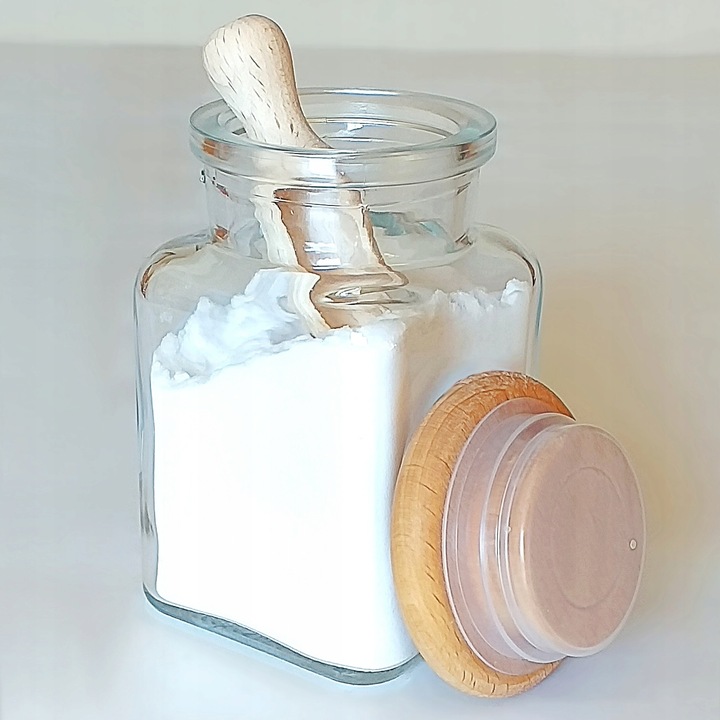 150ml słoik szklany SŁOICZEK na przyprawy z drewnianym wieczkiem 12