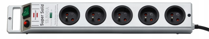 LISTWA PRZEPIĘCIOWA 5G BRENNENSTUHL PRZECIWPRZEPIĘCIOWA 13.500A KABEL 2,5m