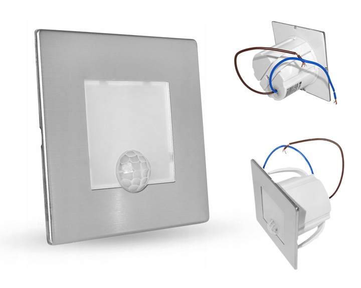 Lampka schodowa LED z czujnikiem ruchu 230V