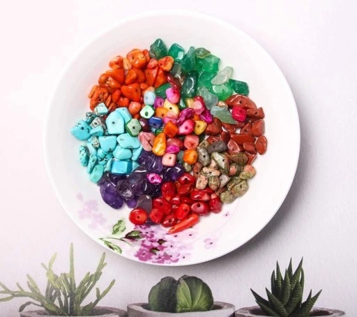 ZESTAW DO ROBIENIA BIŻUTERII BRANSOLETEK BIZUTERIA Z KAMIENI 1323 elementy