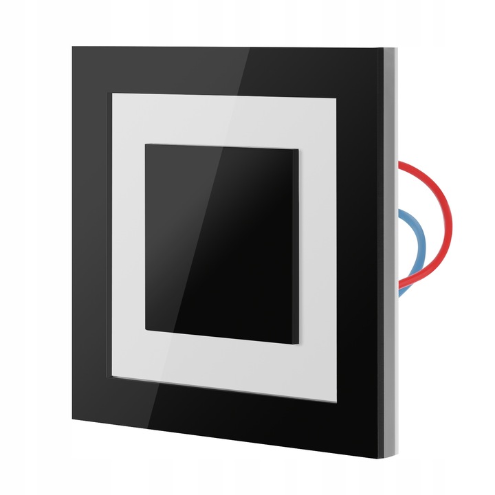 Oprawa LAMPKA schodowa LED 230V oświetlenie schodowe CZARNA Neutralna