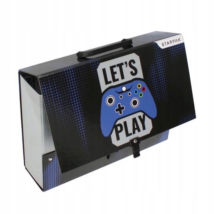 TECZKA Z RĄCZKĄ XXL GRUBA A4 DLA CHŁOPCA GRACZA PIKSELE GRA PAD