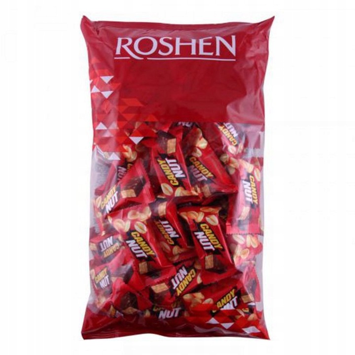 CUKIERKI CANDY NUT 1 kg ROSHEN LUZ