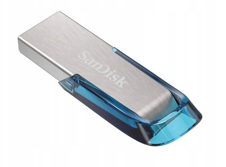 SanDisk PENDRIVE ULTRA FLAIR USB 3.0 64 GB 150MB/s NIEBIESKI