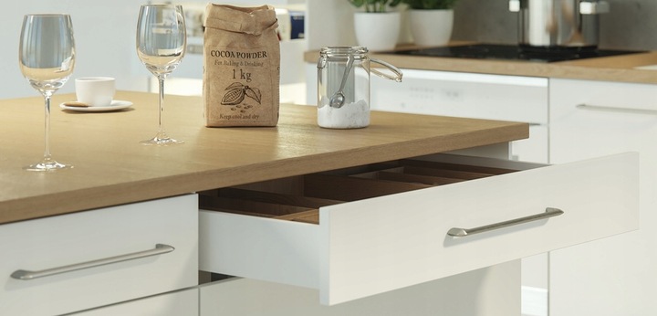 SZUFLADA AXIS PRO BARDZO WYSOKA L500 H199 BIAŁA GTV CICHY DOMY