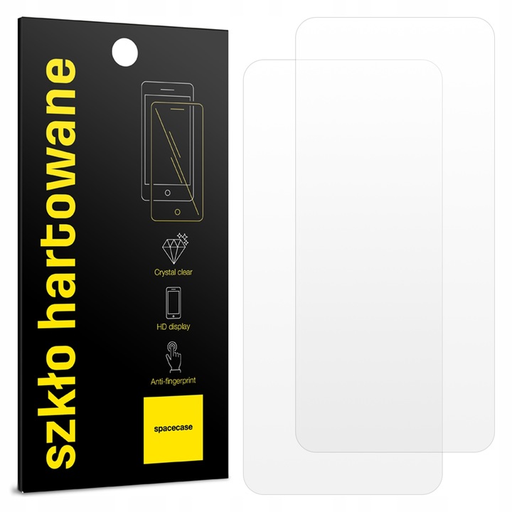 2X SZKŁO HARTOWANE SZYBKA DO POCO X7 PRO 5G NA CAŁY EKRAN 2.5D SPACECASE