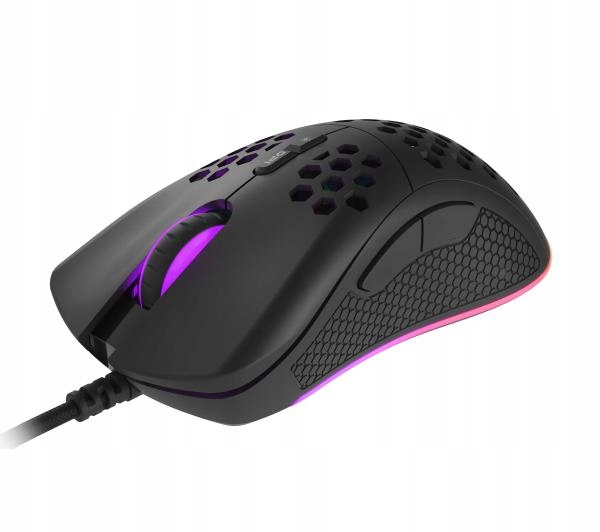 Mysz Genesis Krypton 555 USB RGB LED Gamingowa Czarna