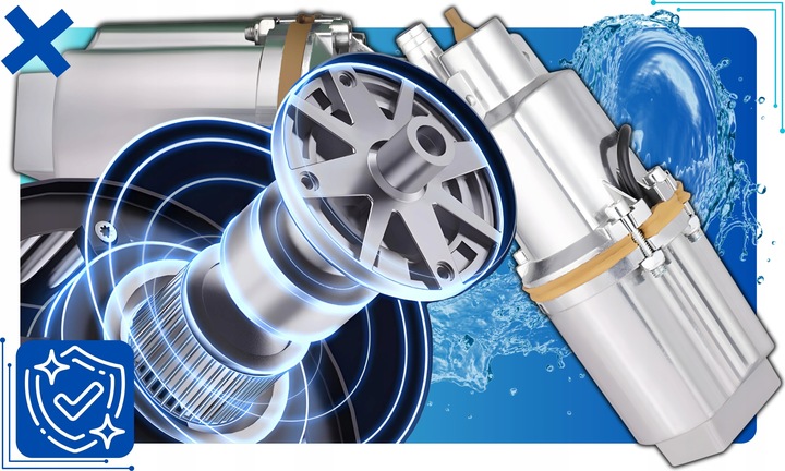 POMPA DO WODY BRUDNEJ I CZYSTEJ POMPKA ZATAPIALNA GŁĘBINOWA DO STUDNI